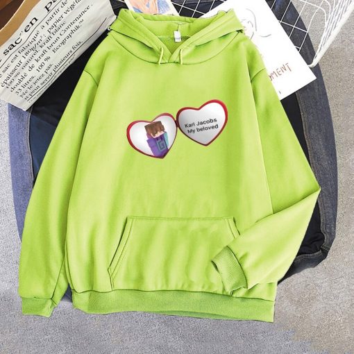 2 light green quackity my beloved hoodie women dream m variants 18 - Karl Jacobs Shop
