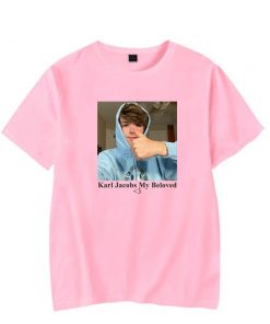 Pink karl jacobs my beloved merch t shirt sum variants 4 - Karl Jacobs Shop