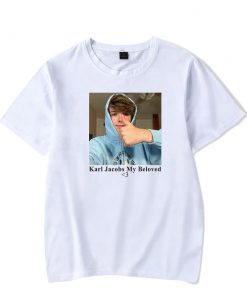 White karl jacobs my beloved merch t shirt sum variants 1 - Karl Jacobs Shop