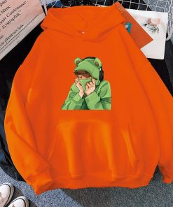 orange karl jacobs frog hoodie sweatshirts men variants 9 - Karl Jacobs Shop