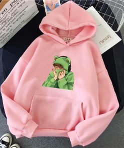 pink karl jacobs frog hoodie sweatshirts men variants 8 - Karl Jacobs Shop