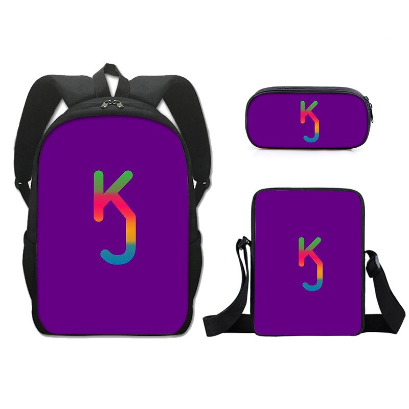 The Karl Jacobs Schoolbag Travel Backpack Shoulder Bag Pencil Case Gift for Kids Students - Karl Jacobs Shop